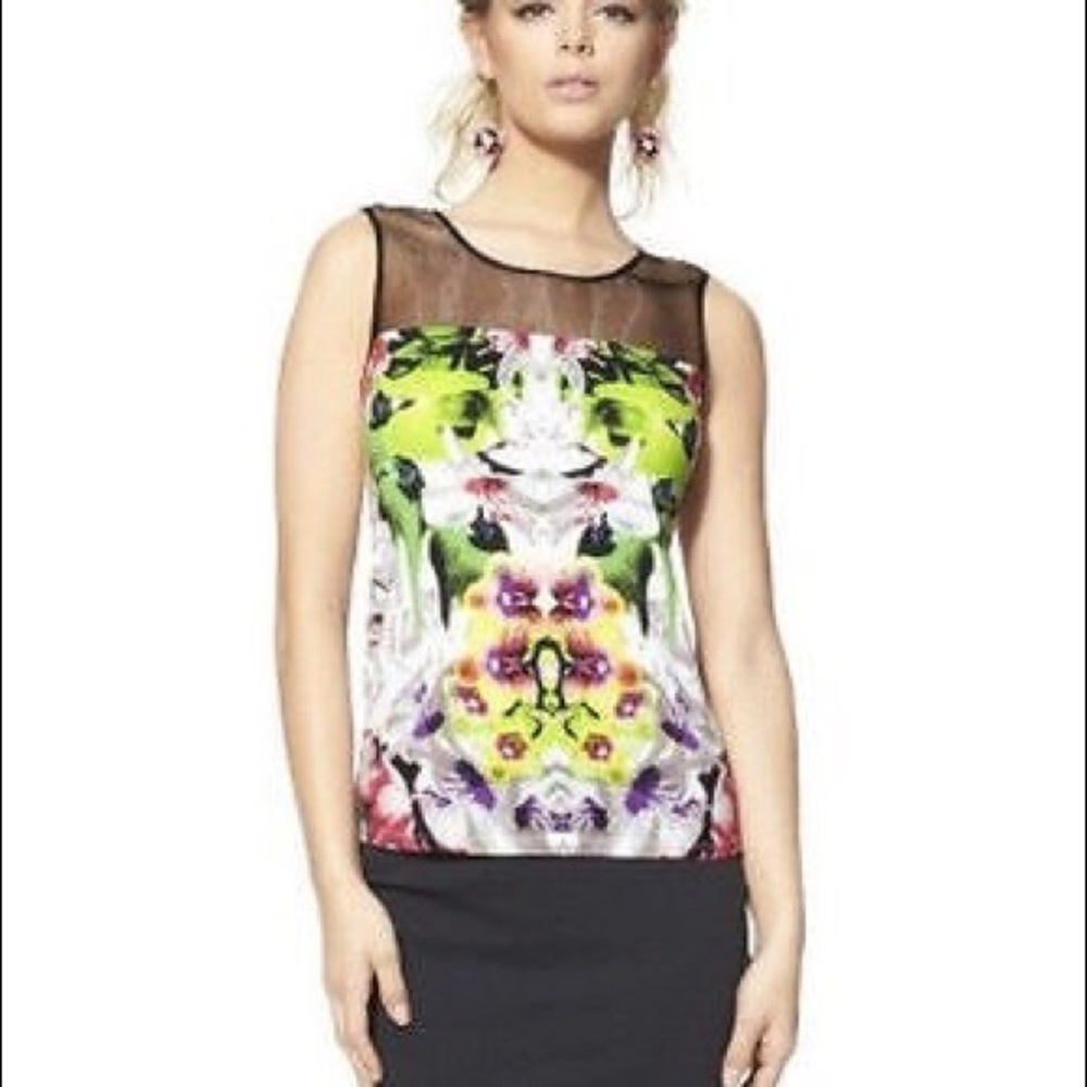 Prabal Gurung for Target Floral Mirror Tank
